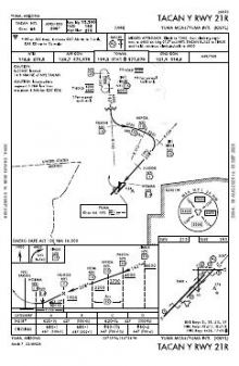 TACAN Y RWY 21R chart preview