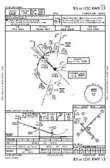 ILS OR LOC RWY 13 chart preview