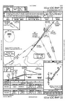 ILS OR LOC RWY 22 chart preview
