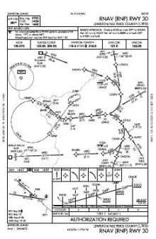 RNAV (RNP) RWY 30 chart preview