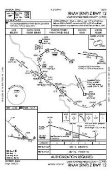 RNAV (RNP) Z RWY 12 chart preview