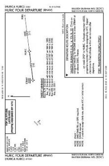 HURIC FOUR (RNAV) chart preview