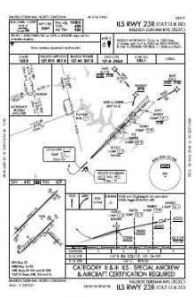 ILS RWY 23R (CAT II - III) chart preview