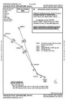 LWOOD FIVE (RNAV) chart preview