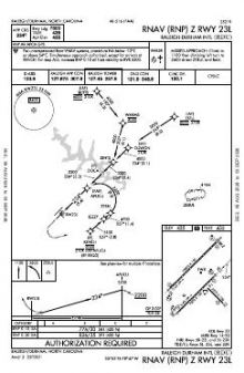 RNAV (RNP) Z RWY 23L chart preview