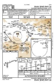 RNAV (RNP) RWY 24 chart preview