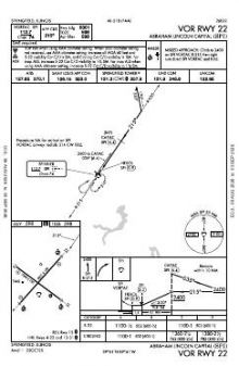 VOR RWY 22 chart preview