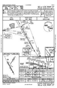 ILS OR LOC RWY 17 chart preview