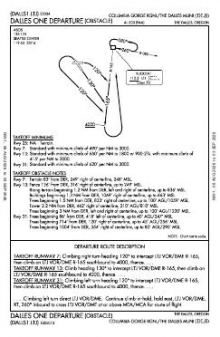 DALLES ONE (OBSTACLE) chart preview