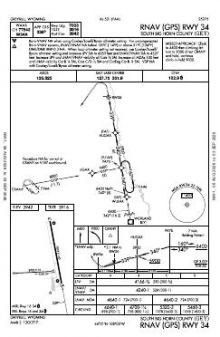 RNAV (GPS) RWY 34 chart preview