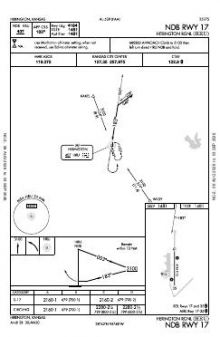 NDB RWY 17 chart preview