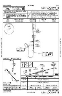 ILS OR LOC RWY 18 chart preview
