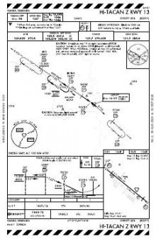 HI-TACAN Z RWY 13 chart preview