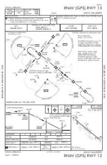 RNAV (GPS) RWY 13 chart preview