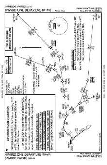 HWRRD ONE (RNAV) chart preview