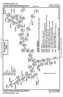 HAYEZ NINE (RNAV) chart preview