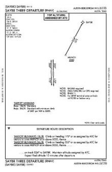 SAYBR THREE (RNAV) chart preview