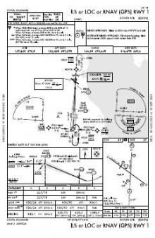 ILS OR LOC OR RNAV (GPS) RWY 01 chart preview