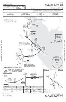 TACAN RWY 32 chart preview