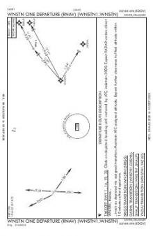 WNSTN ONE (RNAV) chart preview