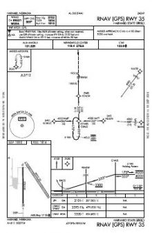 RNAV (GPS) RWY 35 chart preview