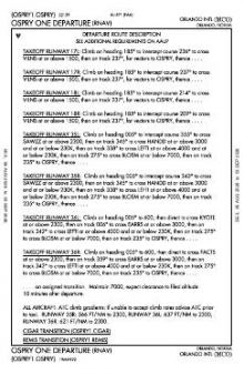 OSPRY ONE (RNAV), CONT.1 chart preview