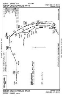RDSOX ONE (RNAV) chart preview