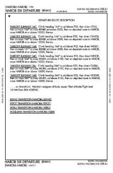 HAROB SIX (RNAV), CONT.1 chart preview