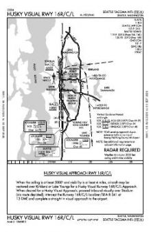 HUSKY VISUAL RWY 16 R/C/L chart preview