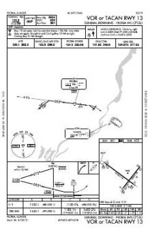 VOR OR TACAN RWY 13 chart preview