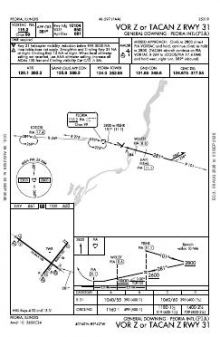 VOR Z OR TACAN Z RWY 31 chart preview