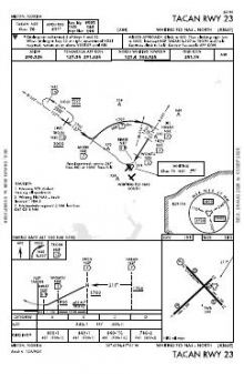 TACAN RWY 23 chart preview