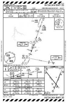 HI-TACAN RWY 20 chart preview