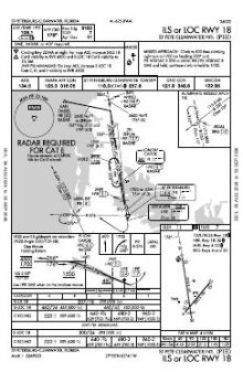 ILS OR LOC RWY 18 chart preview
