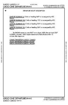 LLRGO ONE (RNAV), CONT.1 chart preview
