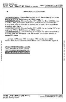TIDES ONE (RNAV), CONT.1 chart preview