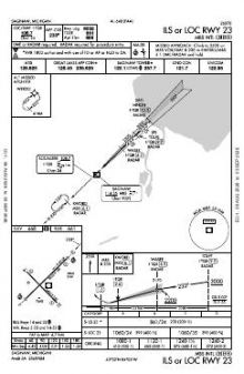 ILS OR LOC RWY 23 chart preview