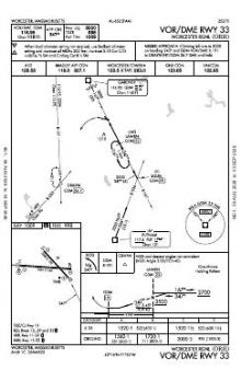 VOR/DME RWY 33 chart preview