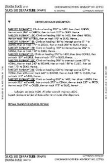SILKS SIX (RNAV), CONT.1 chart preview
