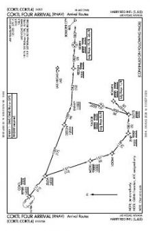 COKTL FOUR (RNAV), CONT.1 chart preview