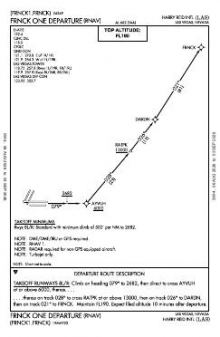 FRNCK ONE (RNAV) chart preview