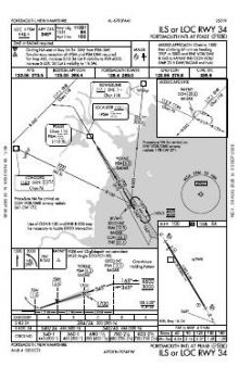 ILS OR LOC RWY 34 chart preview