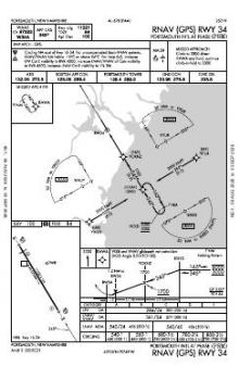 RNAV (GPS) RWY 34 chart preview