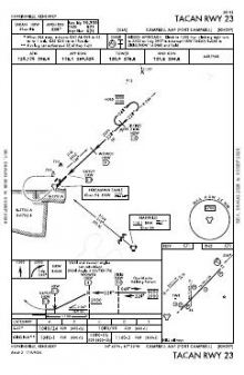 TACAN RWY 23 chart preview