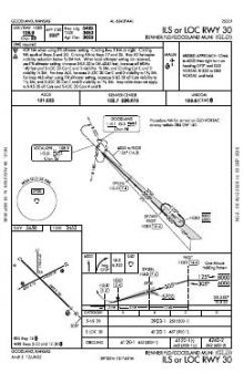 ILS OR LOC RWY 30 chart preview