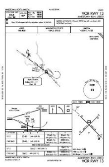 VOR RWY 13 chart preview