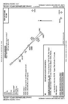 TECKY FOUR (RNAV) chart preview