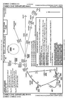 CHRRO ONE (RNAV) chart preview