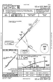 ILS OR LOC RWY 22 chart preview