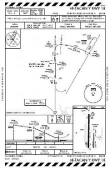 HI-TACAN Y RWY 18 chart preview